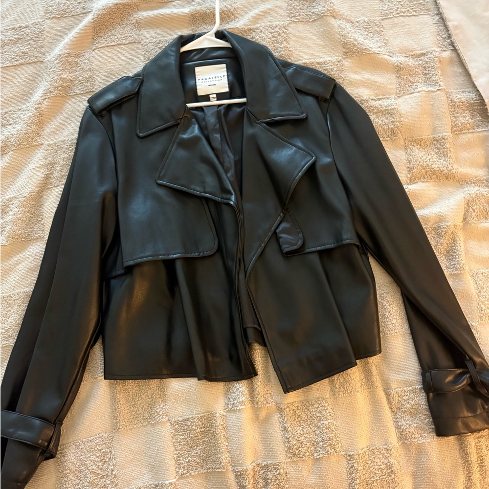 Bagatelle Black Leather Jacket